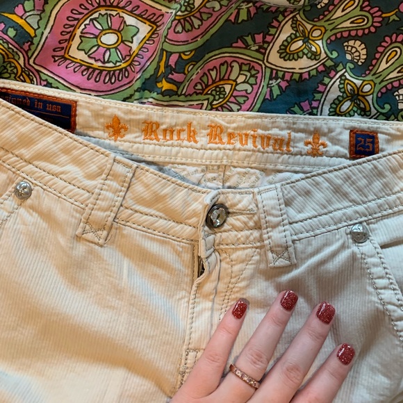 Rock revival cropped pants size 25 - Picture 4 of 4
